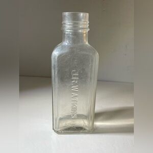 J. R. Watkins Co. Glass Bottle 1920-30s Embossed 7 1/2"